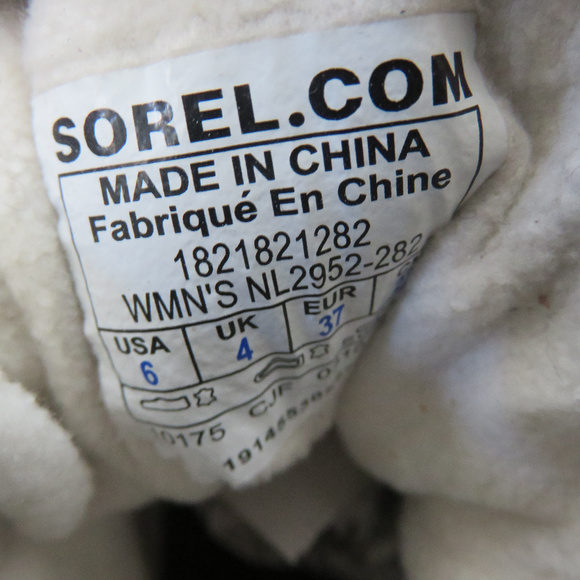 Sorel Joan of Arctic Boots Shearling 6 7 7.5 5 - Picture 4 of 5